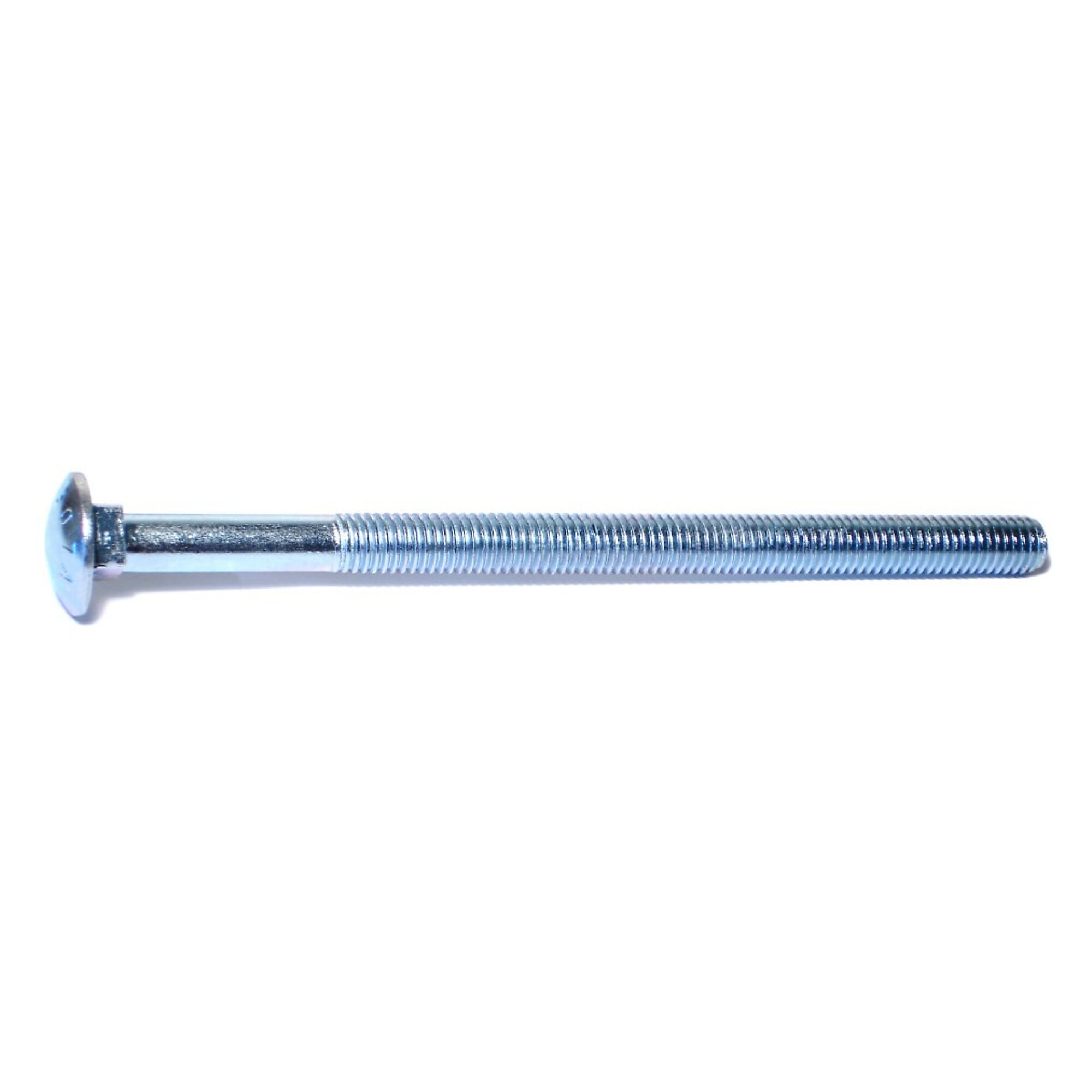 Midwest Fastener Carriage Bolts - 1/2in.-13 x 8in., Zinc Plated, Grade 2/A307 Steel, 25 Pcs, Model# 01153